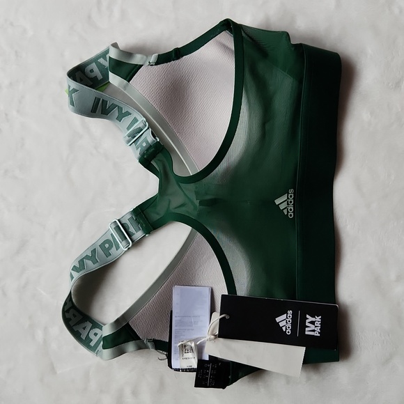 Adidas Activewear, Gym, Workout, Ivy Park XS,Mesh, Support Bra w/ Front Zipper - Picture 4 of 8